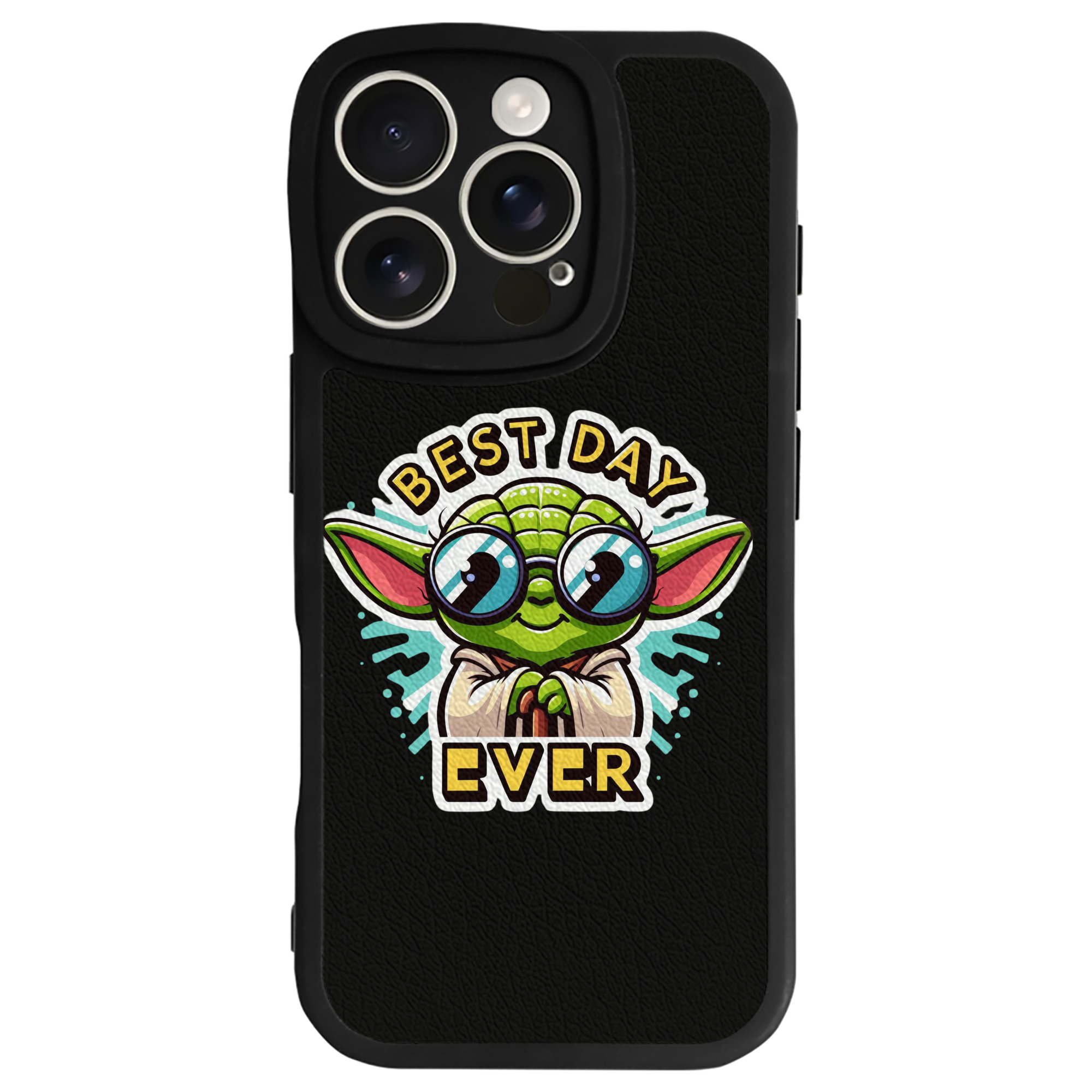 （画像用） スター・ウォーズ Star Wars 【iPhone 16シリーズ対応】シリコンスマホケース（レザー調） 材質：シリコン
